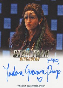 2020 Rittenhouse Star Trek: Discovery Season Two - Autographs (Full Bleed Design) #NNO Yadira Guevara-Prip Front