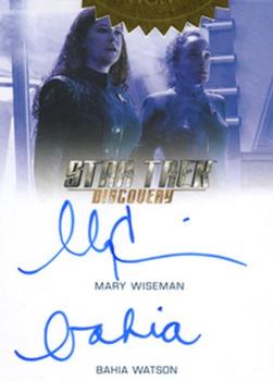 2020 Rittenhouse Star Trek Discovery Season Two - Limited Editions #NNO Mary Wiseman / Bahia Watson Front