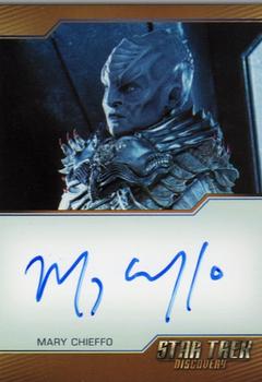 2020 Rittenhouse Star Trek Discovery Season Two - Autographs (Brown Border Design) #NNO Mary Chieffo Front