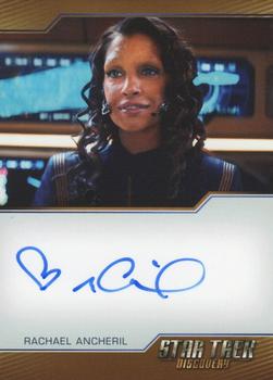 2020 Rittenhouse Star Trek Discovery Season Two - Autographs (Brown Border Design) #NNO Rachael Ancheril Front