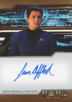 2020 Rittenhouse Star Trek Discovery Season Two - Autographs (Brown Border Design) #NNO Sean Connolly Affleck Front