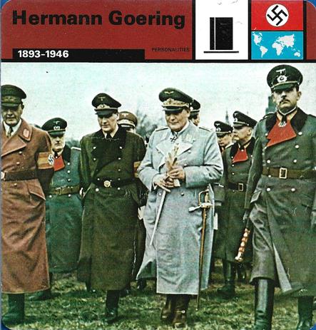 1977 Edito-Service World War II - Deck 14 #13-036-14-11 Hermann Goering Front