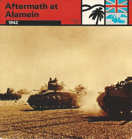 1977 Edito-Service World War II - Deck 17 #13-036-17-19 Aftermath at Alamein Front