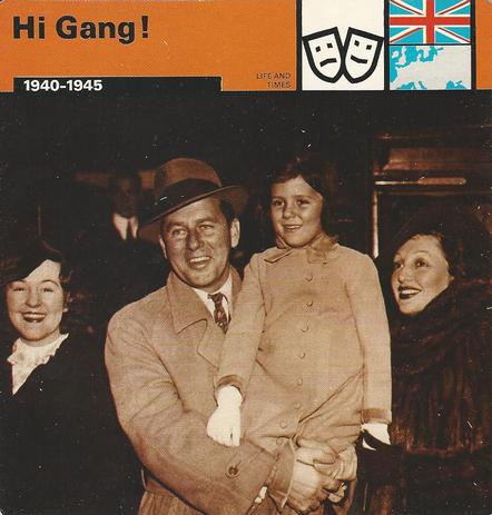 1977 Edito-Service World War II - Deck 19 #13-036-19-02 Hi Gang! Front