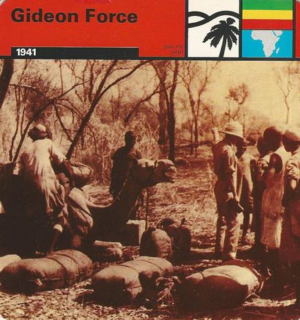 1977 Edito-Service World War II - Deck 20 #13-036-20-16 Gideon Force Front