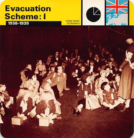 1977 Edito-Service World War II - Deck 23 #13-036-23-03 Evacuation Scheme: I Front