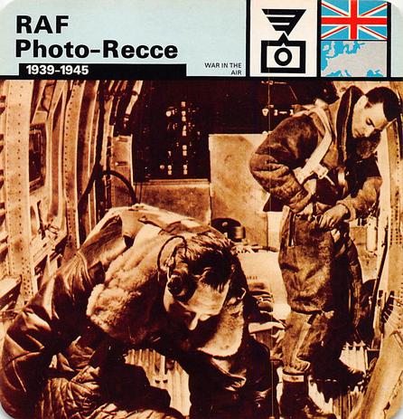 1977 Edito-Service World War II - Deck 23 #13-036-23-07 RAF Photo-Recce Front