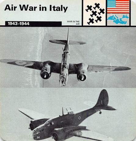 1977 Edito-Service World War II - Deck 23 #13-036-23-13 Air War in Italy Front