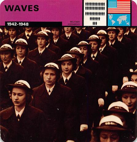 1977 Edito-Service World War II - Deck 23 #13-036-23-16 WAVES Front