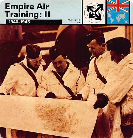 1977 Edito-Service World War II - Deck 33 #13-036-33-14 Empire Air Training: II Front