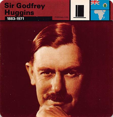 1977 Edito-Service World War II - Deck 33 #13-036-33-24 Sir Godfrey Huggins Front