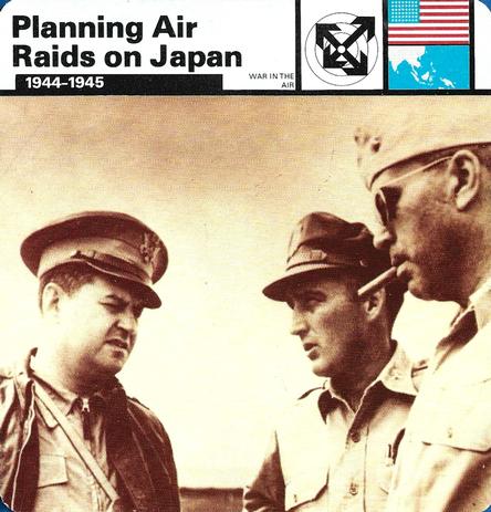1977 Edito-Service World War II - Deck 73 #13-036-73-04 Planning Air Raids on Japan Front