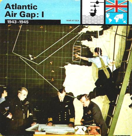 1977 Edito-Service World War II - Deck 53 #13-036-53-01 Atlantic Air Gap: I Front