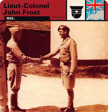 1977 Edito-Service World War II - Deck 32 #13-036-32-18 Lieut-Colonel John Frost Front