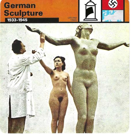 1977 Edito-Service World War II - Deck 31 #13-036-31-14 German Sculpture Front