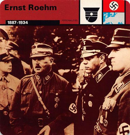 1977 Edito-Service World War II - Deck 35 #13-036-35-23 Ernst Roehm Front