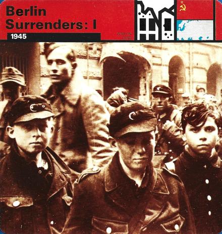 1977 Edito-Service World War II - Deck 29 #13-036-29-03 Berlin Surrenders: I Front