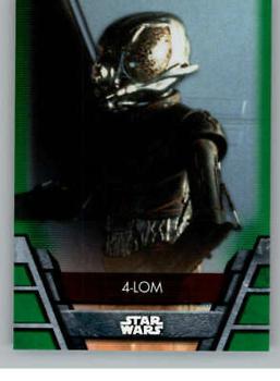 2020 Topps Star Wars Holocron Series - Green #BH-8 4-LOM Front