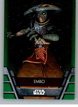 2020 Topps Star Wars Holocron Series - Green #BH-12 Embo Front