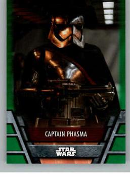2020 Topps Star Wars Holocron Series - Green #FO-2 Captain Phasma Front