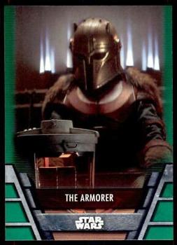 2020 Topps Star Wars Holocron Series - Green #MD-3 The Armorer Front