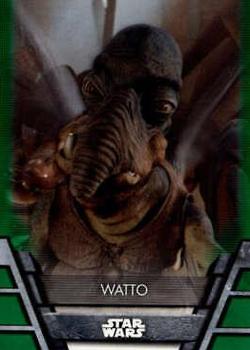 2020 Topps Star Wars Holocron Series - Green #N-3 Watto Front