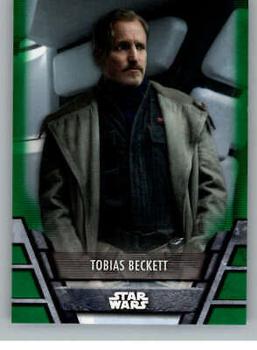 2020 Topps Star Wars Holocron Series - Green #N-11 Tobias Beckett Front