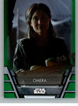 2020 Topps Star Wars Holocron Series - Green #N-24 Omera Front