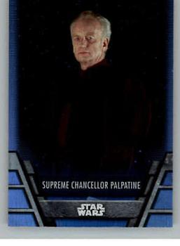 2020 Topps Star Wars Holocron Series - Foilboard #REP-7 Supreme Chancellor Palpatine Front