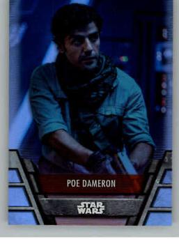 2020 Topps Star Wars Holocron Series - Foilboard #RES-21 Poe Dameron Front