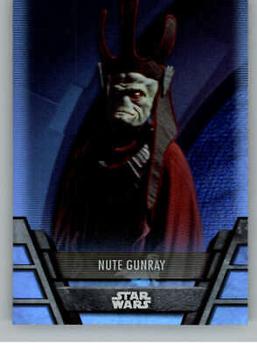 2020 Topps Star Wars Holocron Series - Foilboard #SEP-1 Nute Gunray Front