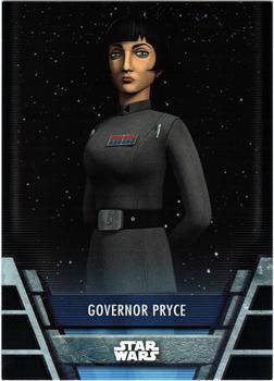 2020 Topps Star Wars Holocron Series - Black #Emp-14 Governor Pryce Front