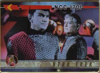 1996 Metallic Impressions Star Trek #3 Balance of Terror Front