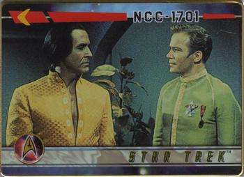 1996 Metallic Impressions Star Trek #8 Space Seed Front