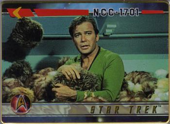 1996 Metallic Impressions Star Trek #11 The Trouble With Tribbles Front