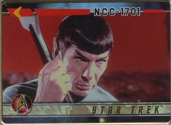1996 Metallic Impressions Star Trek #12 Amok Time Front