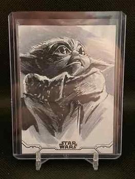 2020 Topps Star Wars Holocron Series - Sketch Artists #NNO Anil Sharma Front