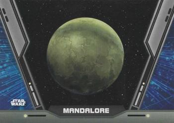 2020 Topps Star Wars Holocron Series - Charting the Galaxy #CG-20 Mandalore Front