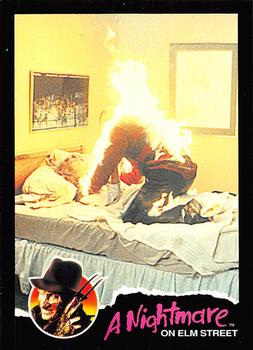 1991 Impel A Nightmare on Elm Street #18 Freddy gets ticked when he steps into a series of Front