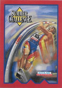 1993 Accolade Video Games Promos #6 Summer Challenge Front