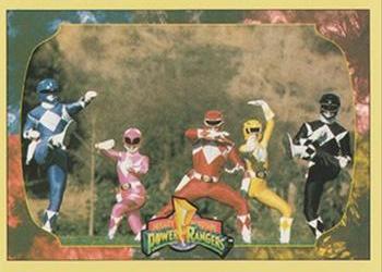 1994 Collect-A-Card Mighty Morphin Power Rangers (Hobby) - Prototypes #4 Ready for Action Front