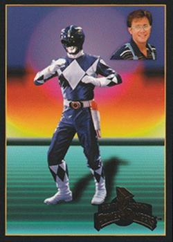1994 Collect-A-Card Mighty Morphin Power Rangers (Hobby) - Ranger Biography Foil Stamped #F-5 Billy The Blue Ranger Front