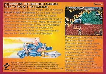 1993 Konami Presents #PROMO-1 Rocket Knight Adventures Back