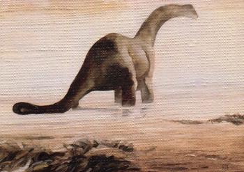 1995 FPG Jeffrey Jones II - Canvas : Dinosaurs #C1 brontosaurus Front