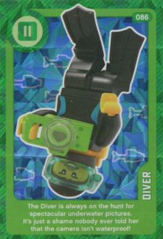 2020 Lego Create the World Living Amazingly #86 Diver Front