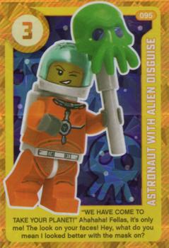2020 Lego Create the World Living Amazingly #95 Astronaut with Alien Disguise Front