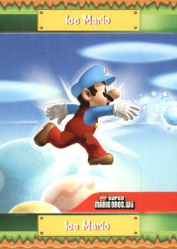 2010 Enterplay Super Mario Bros. Wii - Standee #S10 Ice Mario Front