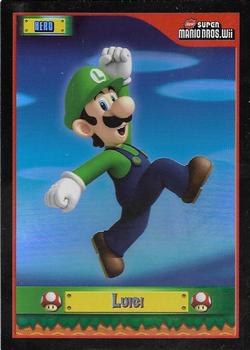2010 Enterplay Super Mario Bros. Wii - Foil #F2 Luigi Front