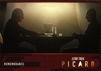 2021 Rittenhouse Star Trek: Picard Season One #1 Remembrance Front