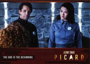 2021 Rittenhouse Star Trek: Picard Season One #14 The End Is the Beginning Front
